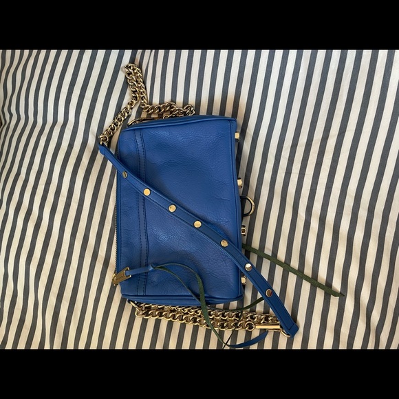 Rebecca Minkoff Cobalt Blue Mini M.A.C. - Picture 5 of 6